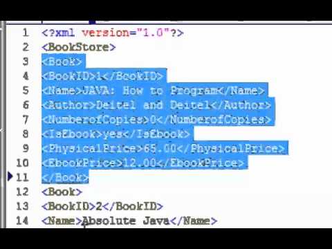 how to read xml file in java