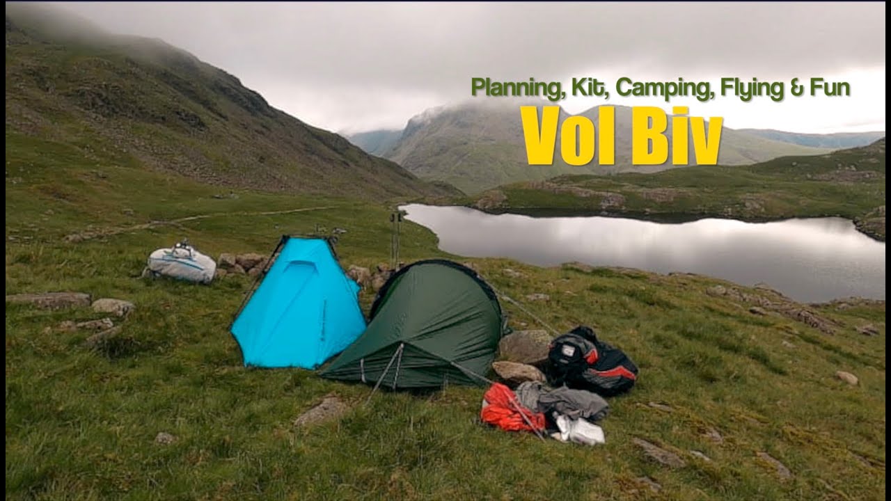 Tips for Vol Biv / Hike & Fly Paragliding - an adventure in the Lake District of England