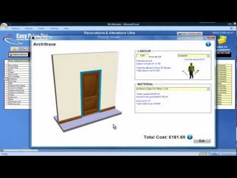 how to architrave a door