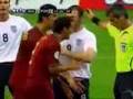 Red cards and fouls