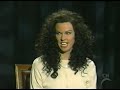 james lipton (will sasso) interviews actress andie macdowell (mo collins) on inside the actor's studio.