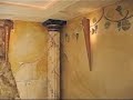 Egyptian mural in hallway . Egyptian mural in hallway .