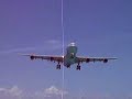 Almost hit by a Airbus St. Maarten