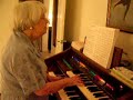 Eleanor Foltz Playing the Organ Eleanor Foltz Playing the Organ