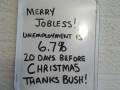 Merry Jobless - Employment is 6.7%