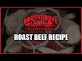 Roast Beef Recipe Barbecue by the BBQ Pit Boys