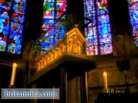 Palatine Chapel in Aachen, Germany ...