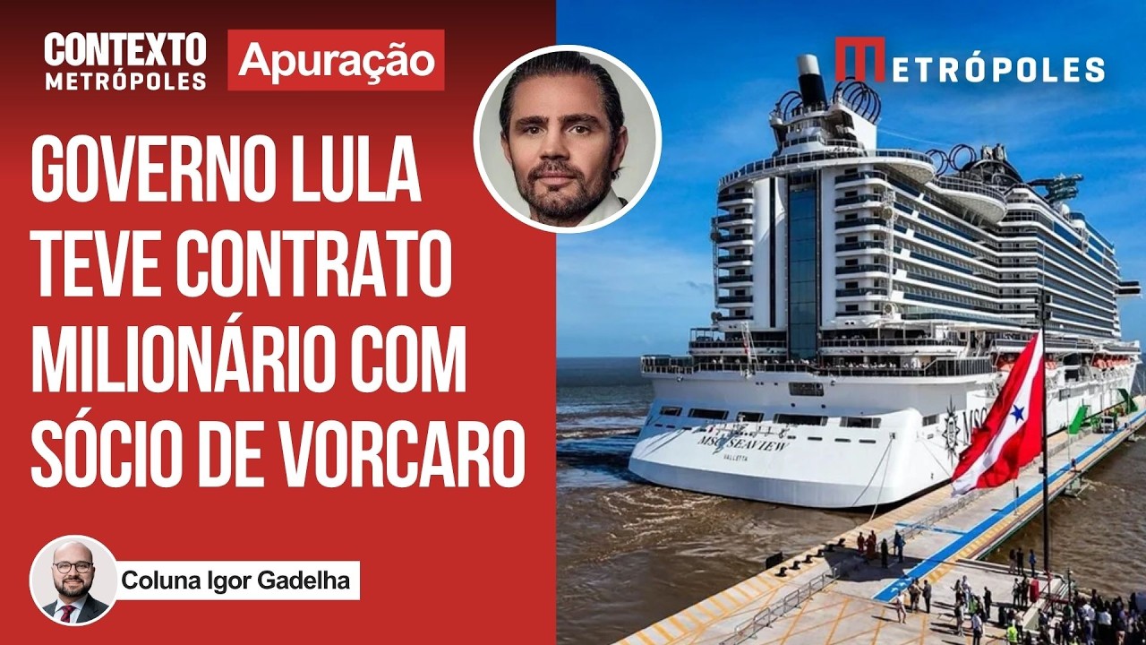 Governo Lula gastou R$ 350 milhões para alugar cruzeiros na COP30; entenda