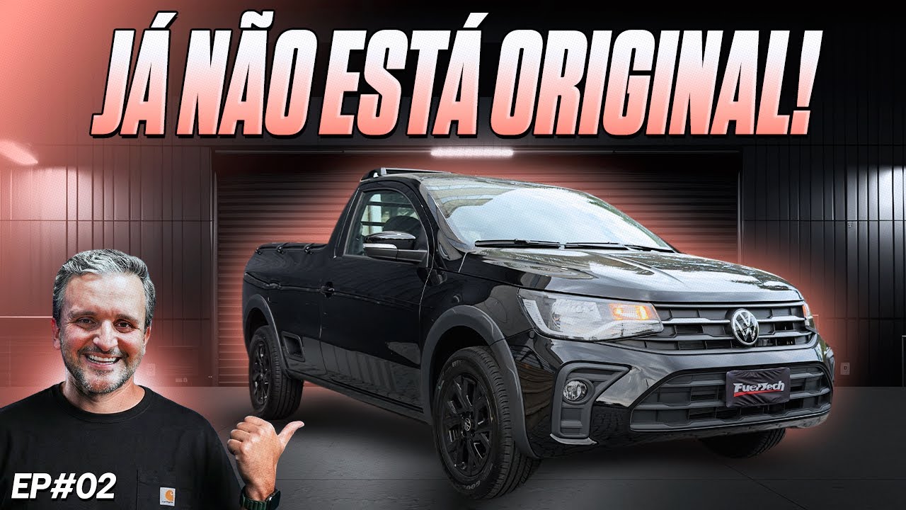 Minha Saveiro Trendline em detalhes e com algumas novidades!