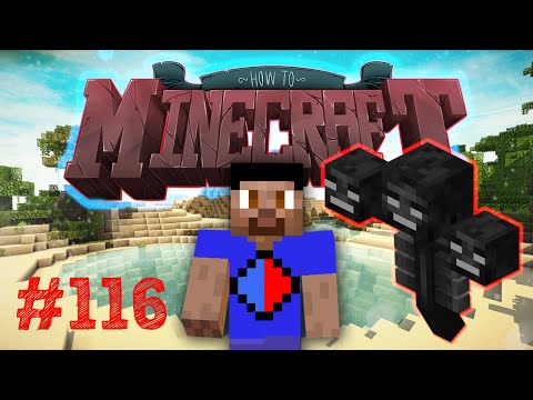 Minecraft SMP HOW TO MINECRAFT #116 'CRAZY WITHER BOSS BATTLE!' with Vikkstar