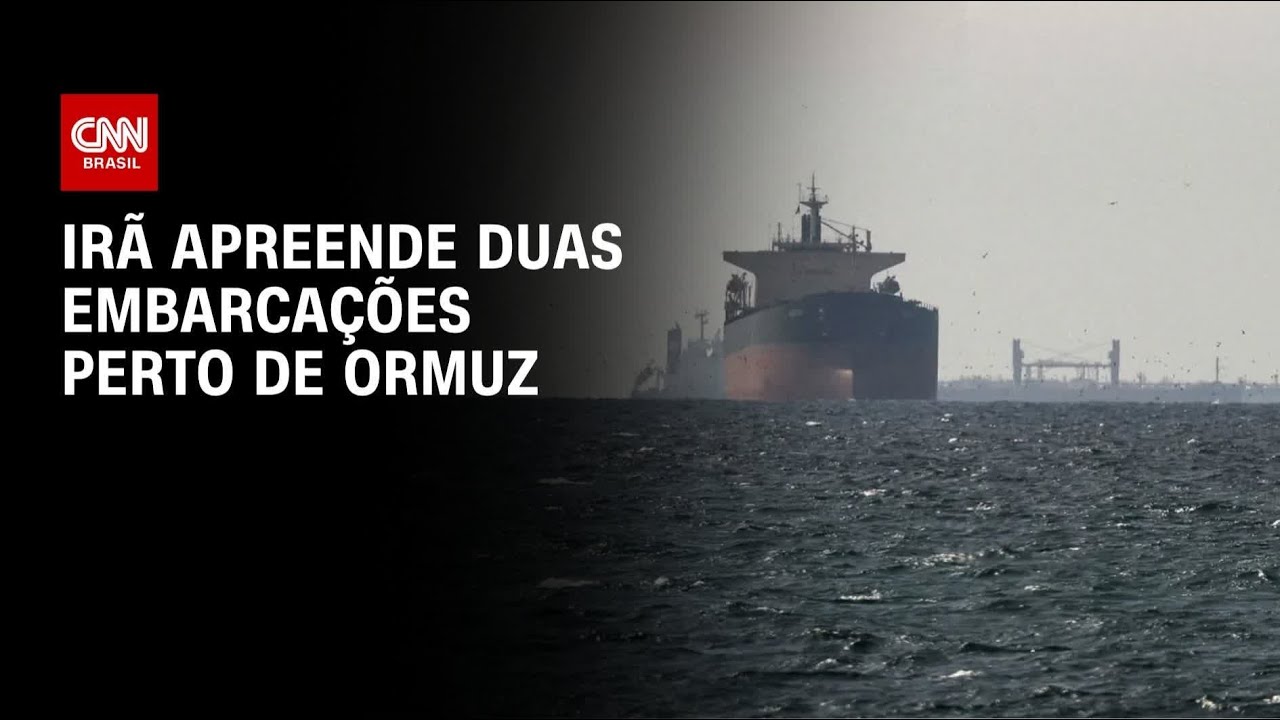 Irã apreende duas embarcações por violações marítimas, afirma agência | CNN NOVO DIA