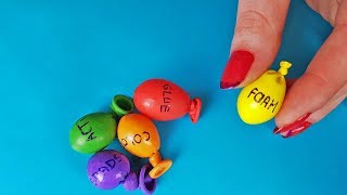 Making Slime with Mini Balloons - Diy Miniatures Balloon