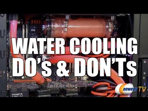 how to water cooling pc