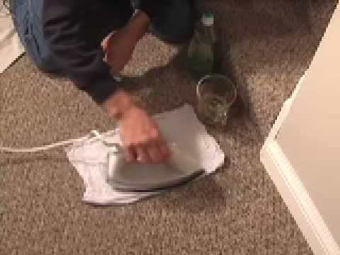 CARPET STAIN CLEANING TIP