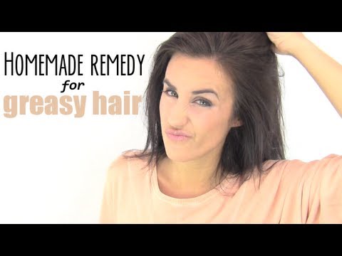 how to cure oily hair