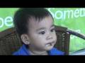 zedrick eating pancit