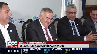 DANIEL ABAD MINISTRO DE ECONOMÍA