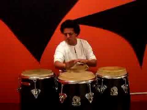 Solo com 4 congas Nando Brasil