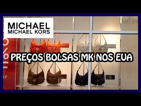 Conheça a loja da Michael Kors no Outlet Premium em Orlando. Confira o preço das bolsas MK