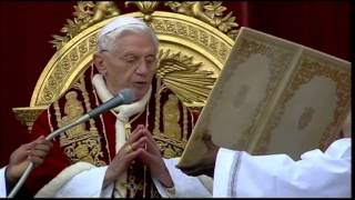 Pope Presides Over Mass at St. Peter's Basillica