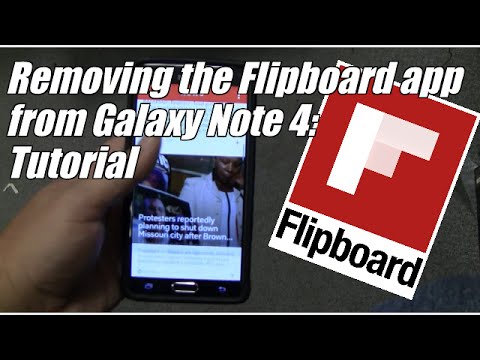 how to remove flipboard