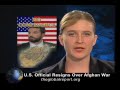 U.S. Official Resigns Over Afghan War