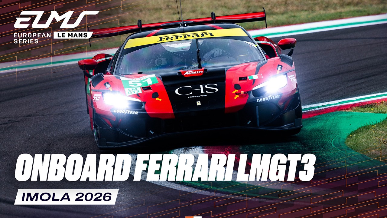 Onboard AF Corse #51 I 4 Hours of Imola 2026 I ELMS