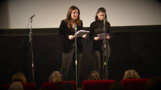 الإعلامية جمانة الشامي || مهرجان الفيلم الفلسطيني || Denmark || Palestine Film Festival ||27/4/2017