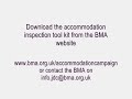 BMA: Cockroach video - no one should live like this