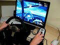 Logitech G25 with GTR2 - Corvette C5R on SPA