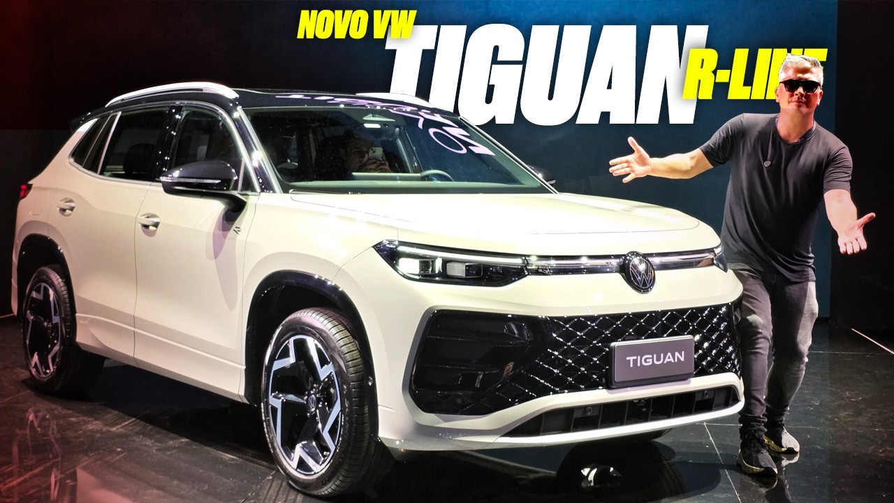 Novo VW Tiguan R-Line 2027-  2.0 TURBO, TRAÇÃO 4x4 E POR MENOS DE R$ 300.000? SIM! A VW ACORDOU!