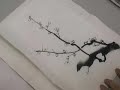 Plum Sumi-e Painting