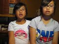 paolo, claudia, and kass lip singing paolo, claudia, and kass lip singing