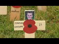 Prince Harry opens field of remembrance 09.11.10