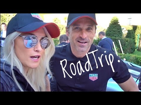 Road trip with Patrick Dempsey to Le Mans