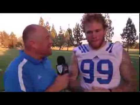 UCLA Football Training Camp; Cassius Marsh