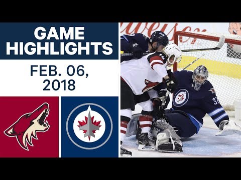 Video: NHL Game Highlights | Coyotes vs. Jets — Feb. 06, 2018