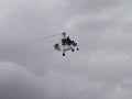 The Monarch Gyroplane Flying In A 32 Mph Wind