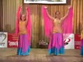 Russian girls bellyroll dance