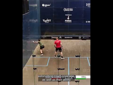Great match between 2 of the fittest men in the sport at the Black Ball Open 