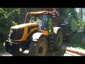 JCB Fastrac 8250 mit Jenz Mobilhacker HEM 581 Z JCB Fastrac 8250 mit Jenz Mobilhacker HEM 581 Z
