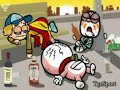 Doraemon y Nobita con la seleccion Española