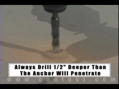 how to fasten fence posts to concrete