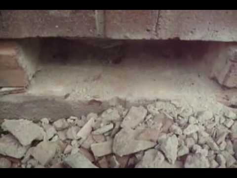 how to put a vent in a brick wall