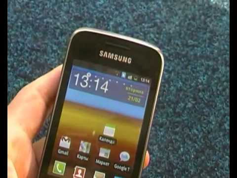 Обзор Samsung S6102 Galaxy Y Duos (strong black)