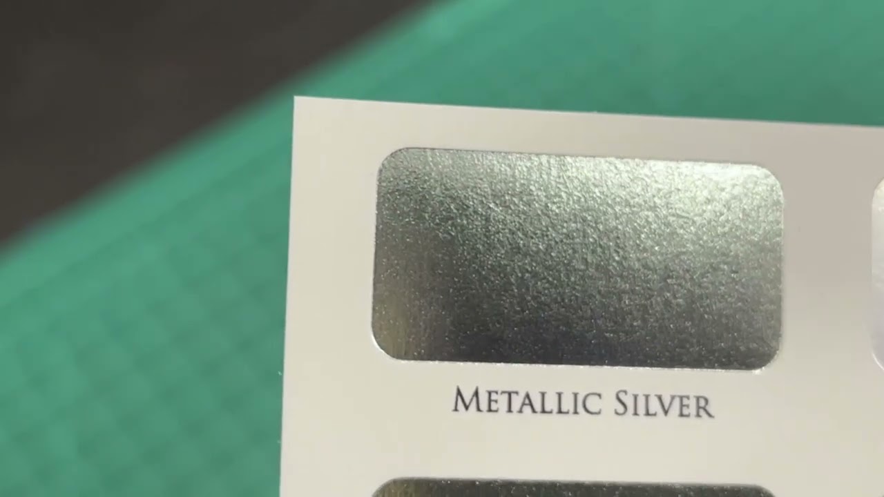 Metallic Silver Foil