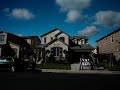 Putting up the lights