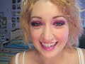 HOT PINK Dramatic eyes makeup tutorial coastal scents