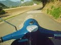 On-board vespa ET3 ad Acqualagna