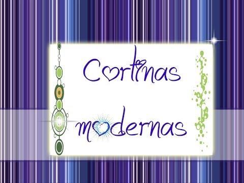 cortinas modernas - Cortinas elegantes, modernas y ya sabes con estilo ¿Que tal quedaron las tuyas? SUSCRIBETE Y COMPARTE.
